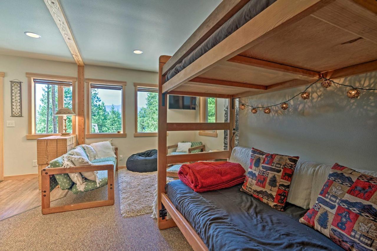 Private Leavenworth Cabin With Mtn Views And Fire Pit Exterior foto